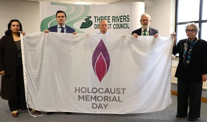 Council marks Holocaust Memorial Day at head office | Community and ...